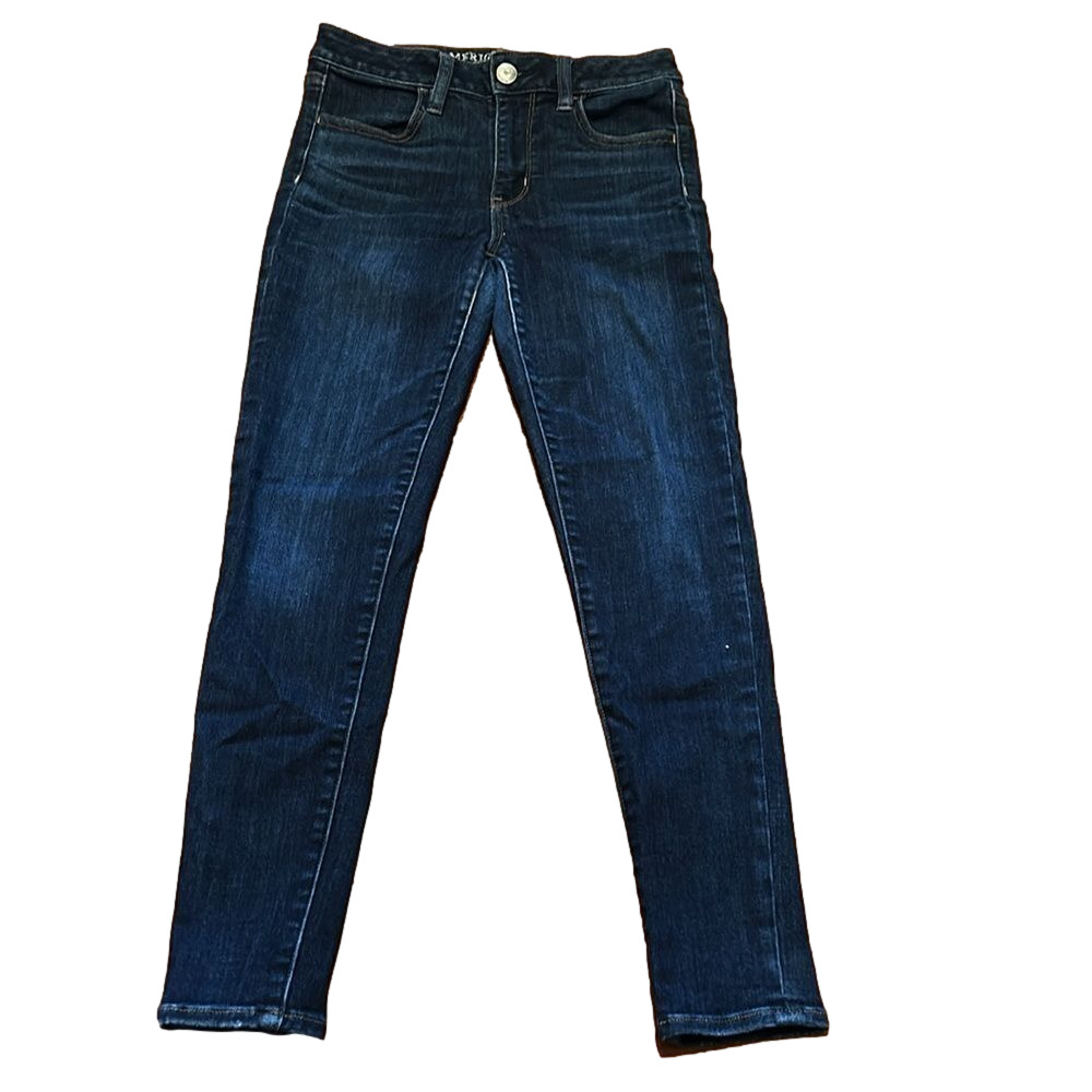 American Eagle Outfitters Dark Wash Jeggings Size 4 Short